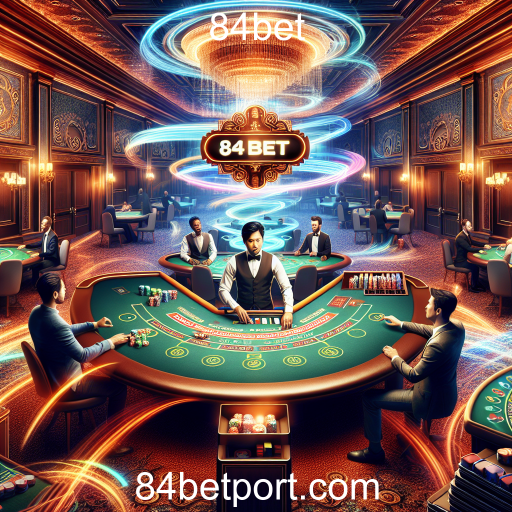Experiência Imersiva com Jogos Ao Vivo no 84bet